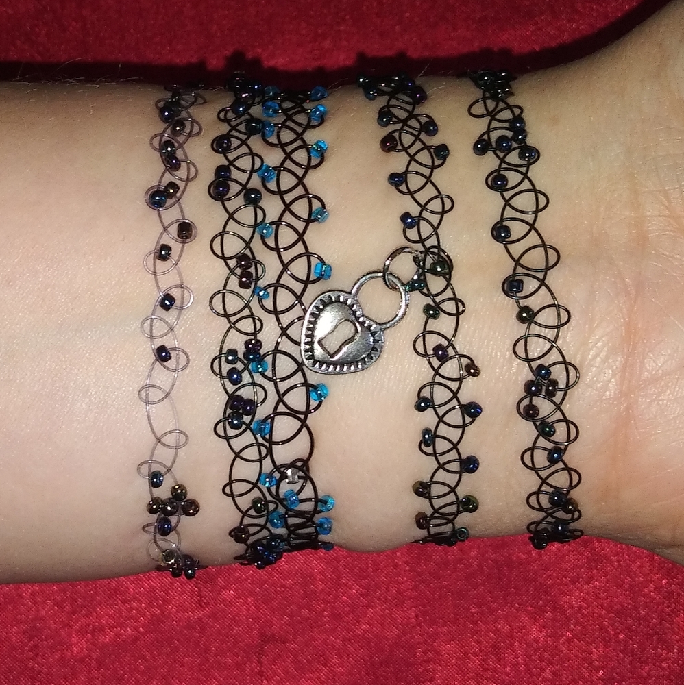 Heart Locket charm bracelet